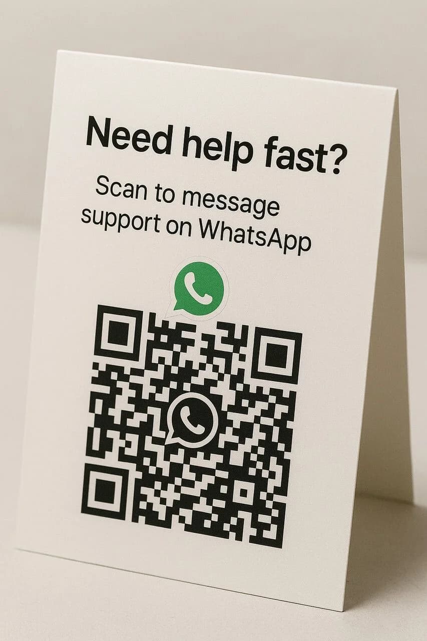 WhatsApp QR Code Generator