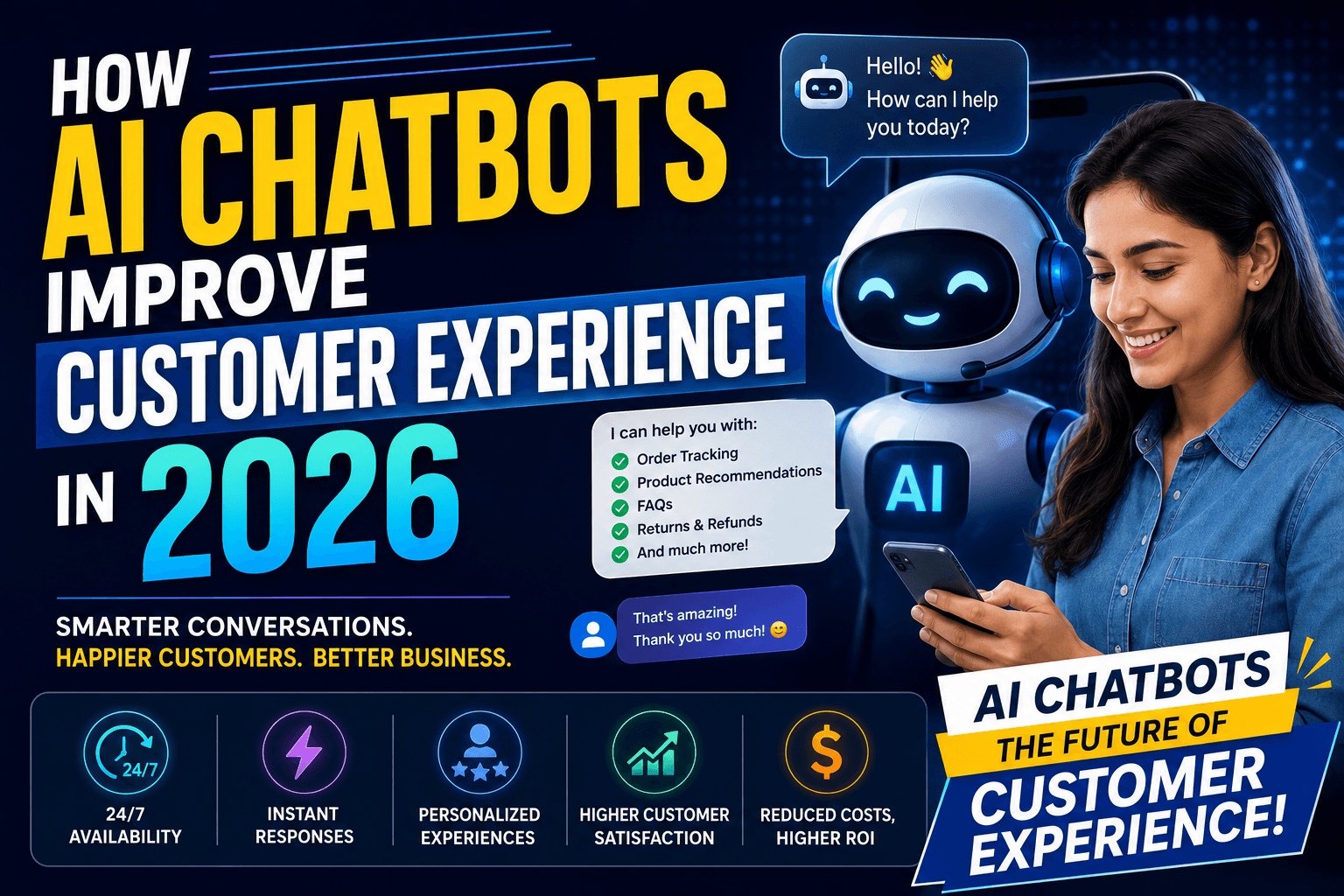 How AI Chatbots Improve Customer Experience: A Complete Guide for Modern Businesses (2026)